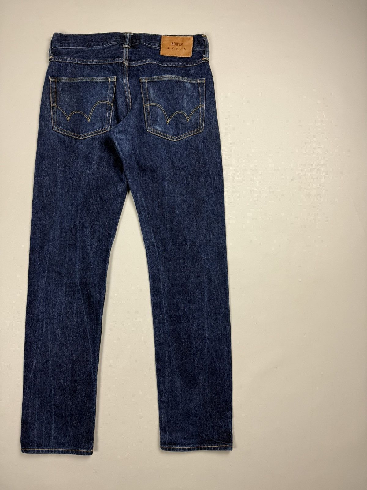 Edwin Edwin ED-55 Regular Tapered Rainbow Selvedge Denim Jeans Size US 31 - 17 Thumbnail