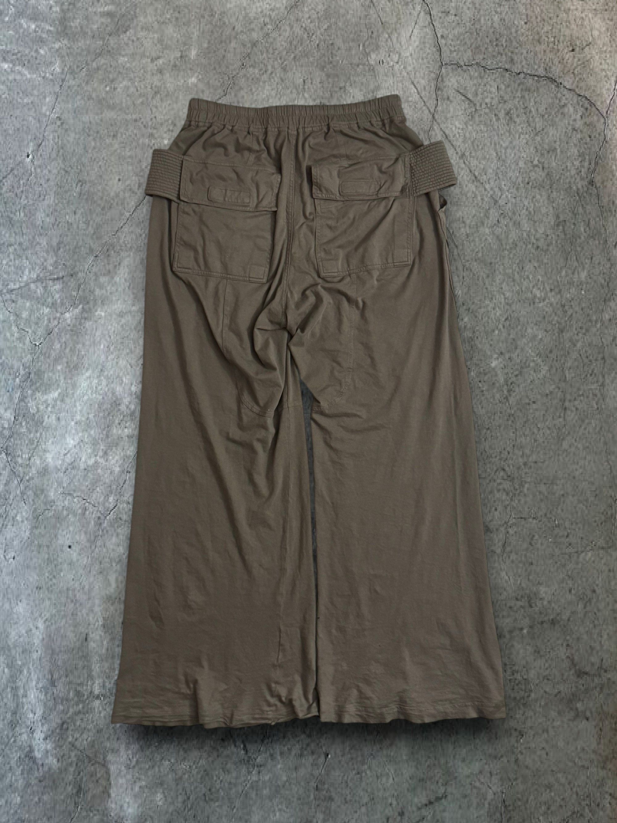 Rick Owens Drkshdw Rick Owens DRKSHDW Creatch Wide Cargo Pants Size US 32 / EU 48 - 2 Thumbnail