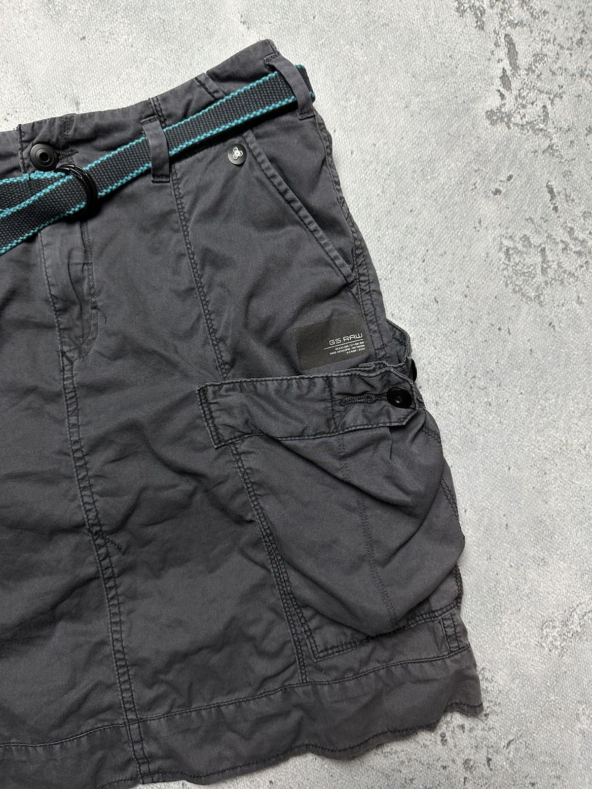 G-Star G-Star Raw Avant Garde Marita Midi Skirt y2k Outdoor Style Size 28" / US 6 / IT 42 - 4 Thumbnail