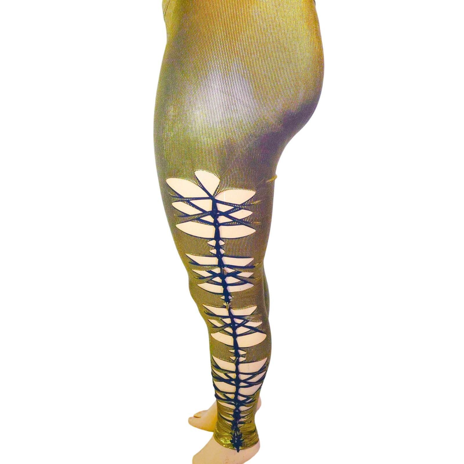 Other SolAura Designs - GOLDEN RADIANCE - 1XL/2XL - Leggings Size 38" / US 16 / IT 52 - 7 Thumbnail