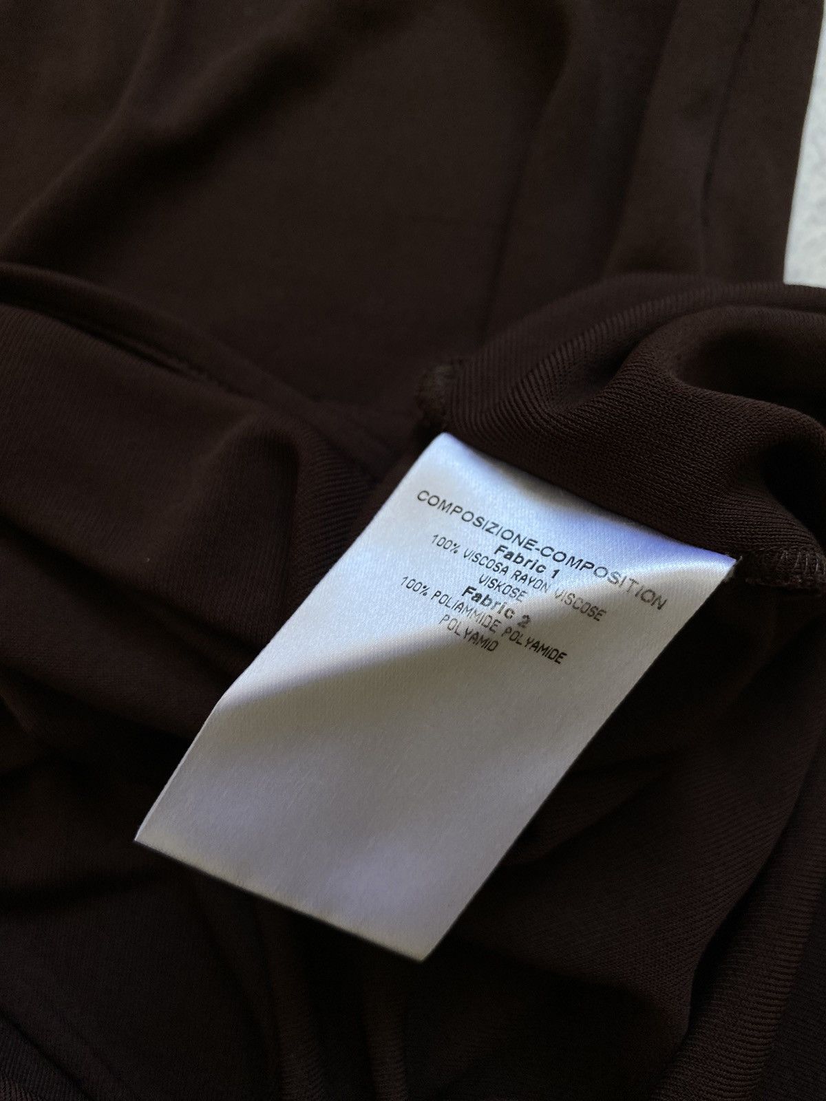 Gucci Gucci Womens Chocolate Brown V Neck Knee Length Dress Size M Size M / US 6-8 / IT 42-44 - 19 Thumbnail