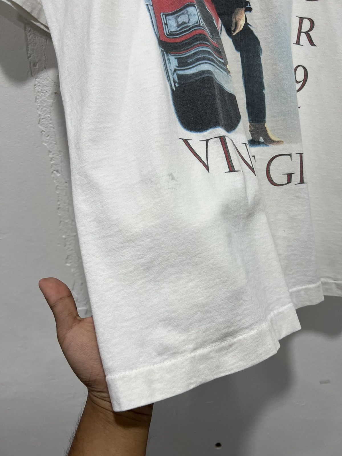 Band Tees × Vintage Vintage 90’s Vince Gill Tour Tshirt Size US L / EU 52-54 / 3 - 3 Thumbnail
