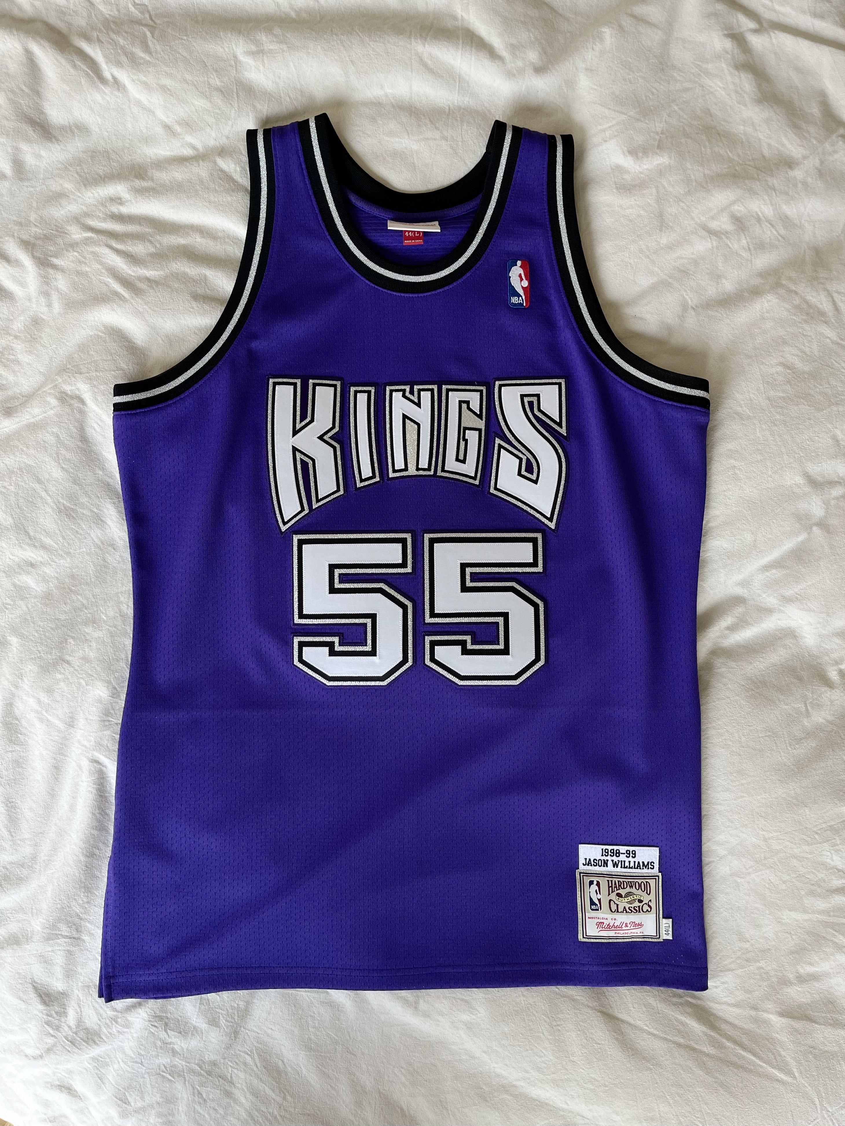 Mitchell & Ness Authentic Jason Williams Sacramento Kings M&N Jersey (44/L) Size US L / EU 52-54 / 3 - 1 Thumbnail