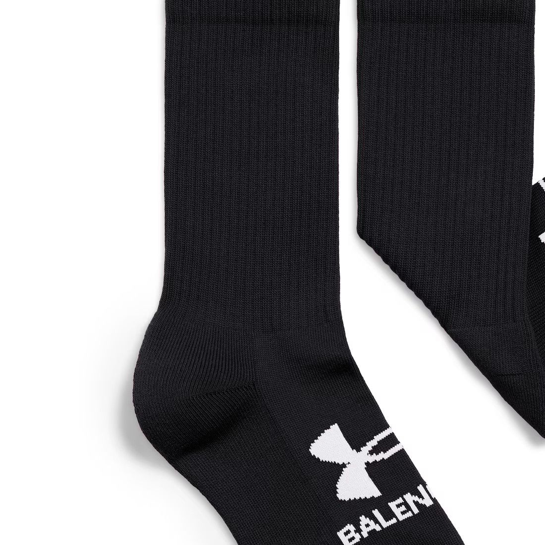 Balenciaga × Under Armour o1w1db10425 Size: XL / Under Armour® Tennis Socks Black Size ONE SIZE - 2 Thumbnail