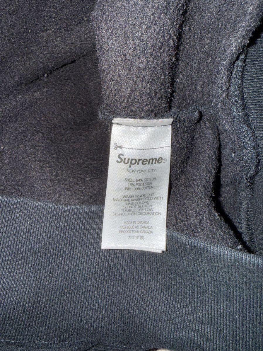 Number (N)ine × Supreme Supreme Number Nine Hoodie Black Size US L / EU 52-54 / 3 - 4 Thumbnail