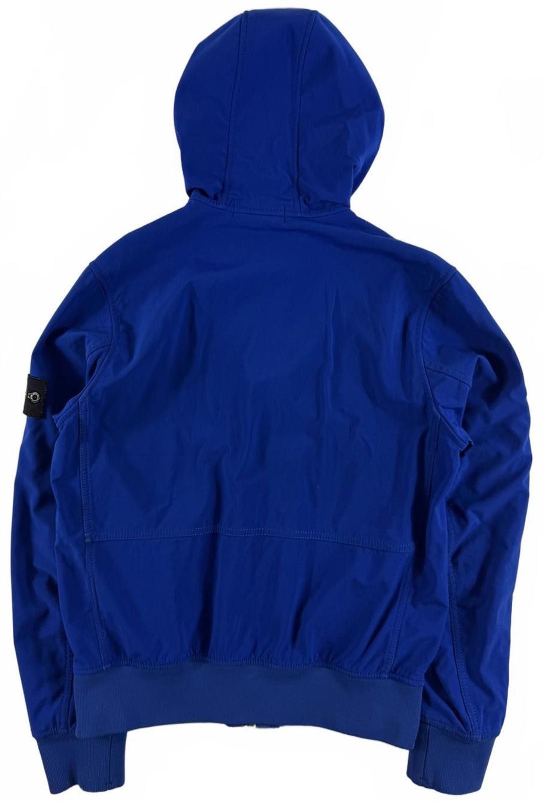 Stone Island Stone Island Soft Shell R Hooded Jacket Blue Medium Size US M / EU 48-50 / 2 - 6 Thumbnail
