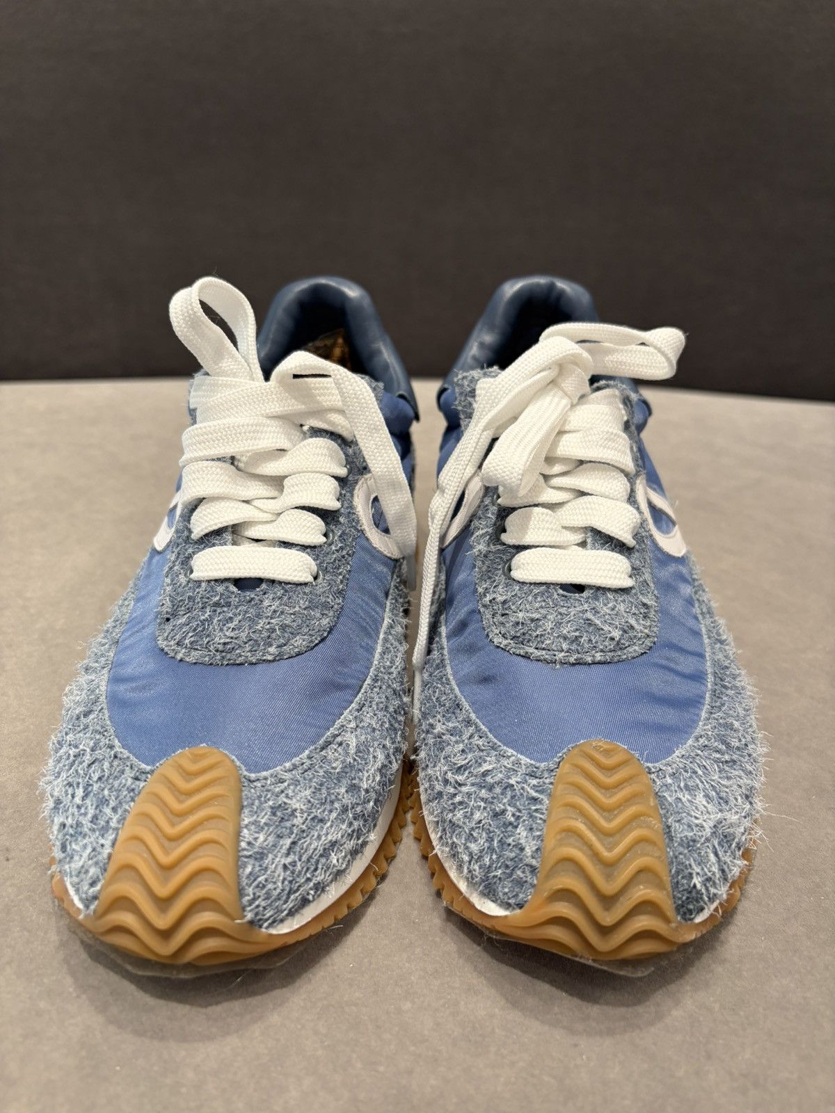 Loewe NIB Denim Flow Runner Sneakers - Blue, 36 Size US 6 / IT 36 - 2 Thumbnail