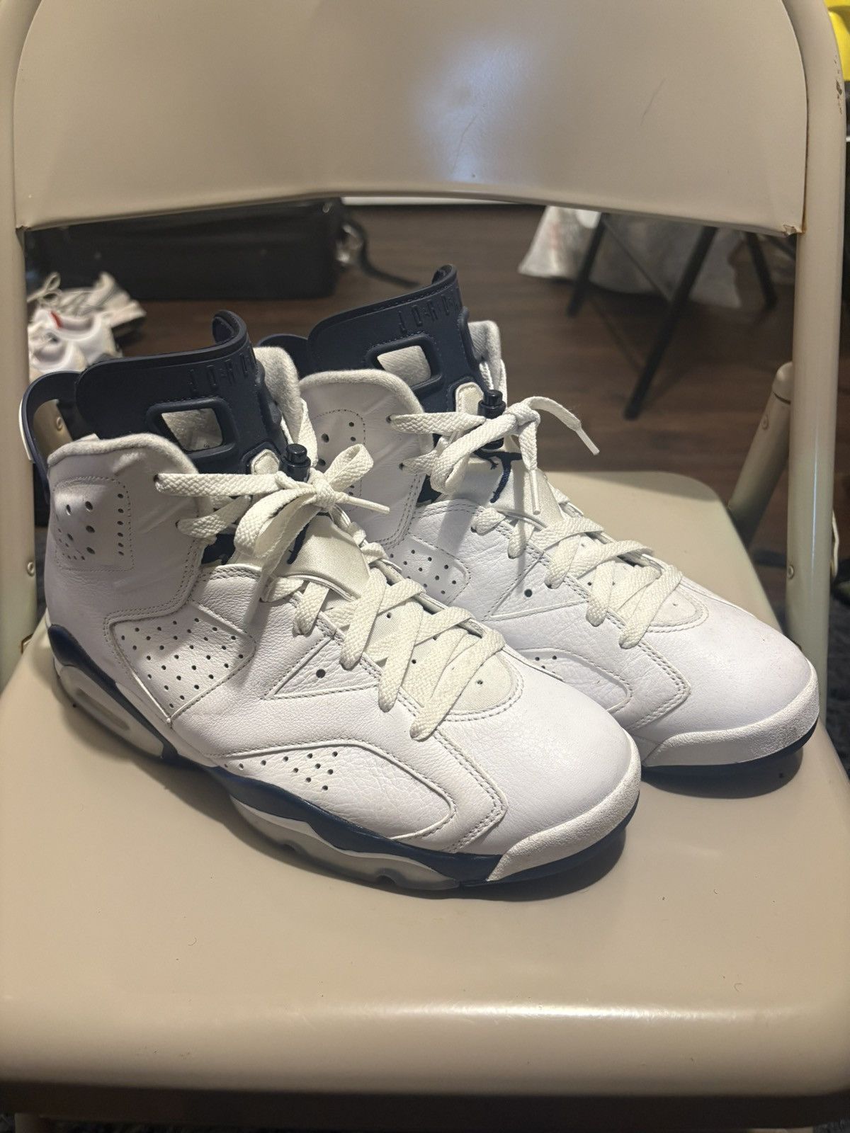 Jordan Brand Jordan 6 Midnight Navy with Box Size US 9.5 / EU 42-43 - 5 Thumbnail