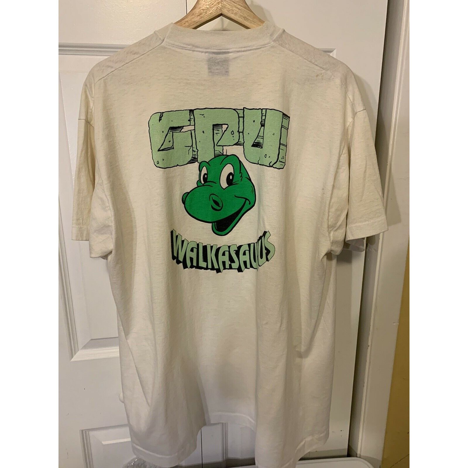 Other Vintage Walkasaurus T-shirt 1990 March Of Dimes Sz XXL White Size US XXL / EU 58 / 5 - 8 Thumbnail