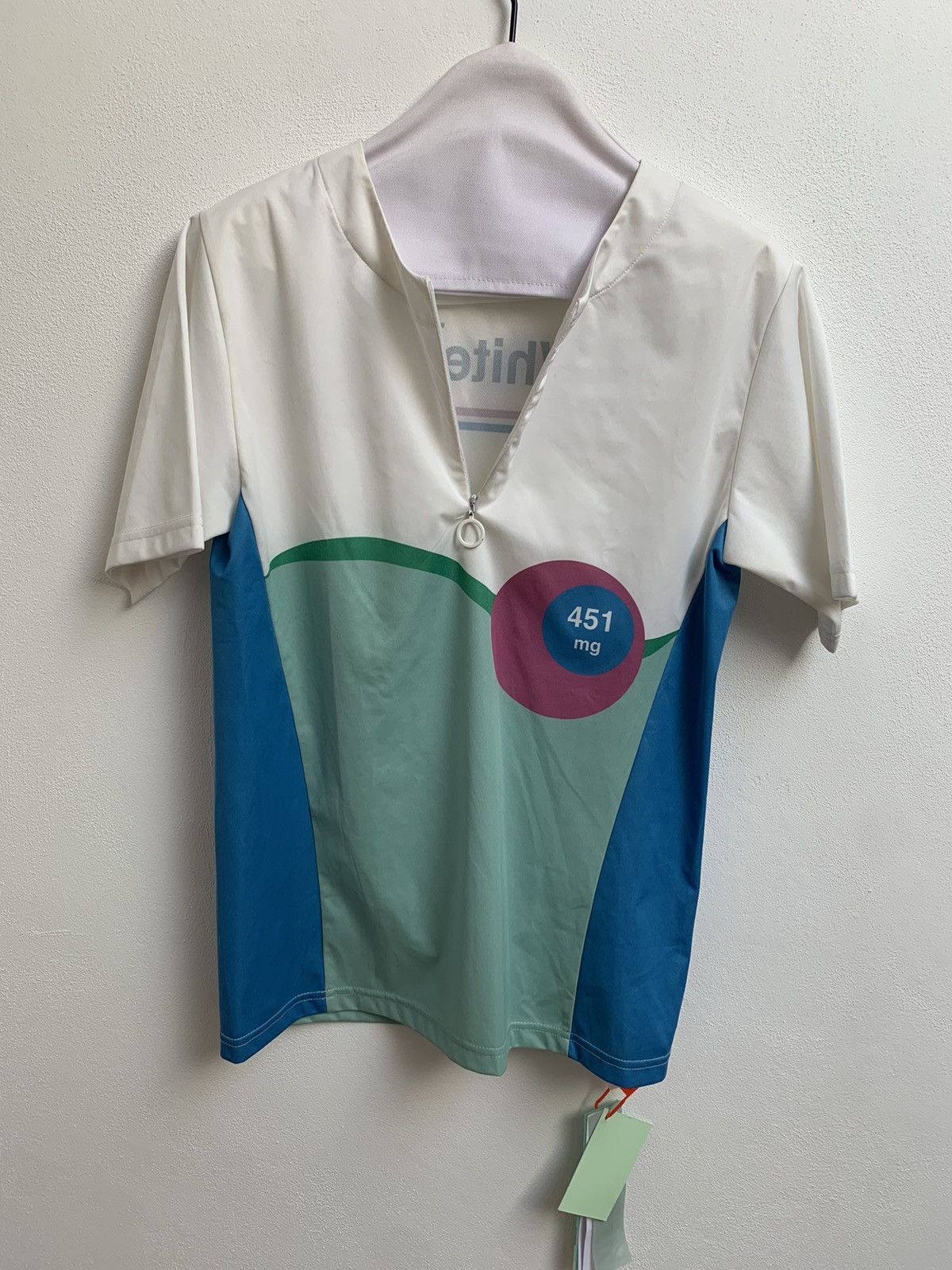Off-White Off-White Half Zip T-Shirt Size M / US 6-8 / IT 42-44 - 16 Thumbnail