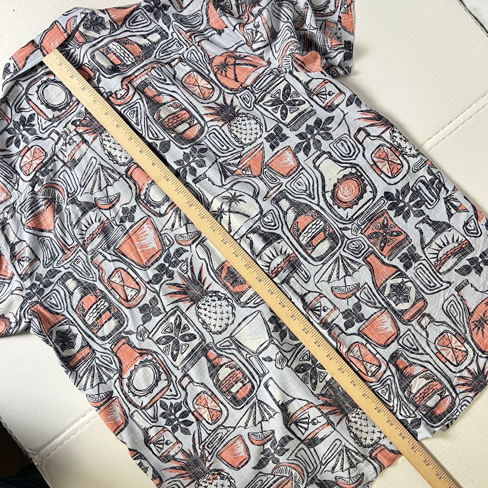 Other Jack O'Neill Tropical Drinks Mens Hawaiian Shirt size Large Size US L / EU 52-54 / 3 - 10 Thumbnail