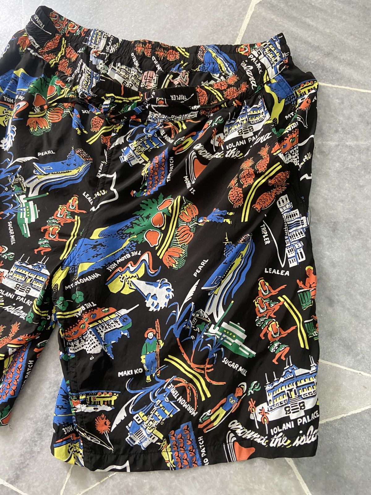 Sun Surf Vintage Hawaiian Print Rayon Shorts Toyo Enterprise Japan Size US 32 / EU 48 - 9 Thumbnail