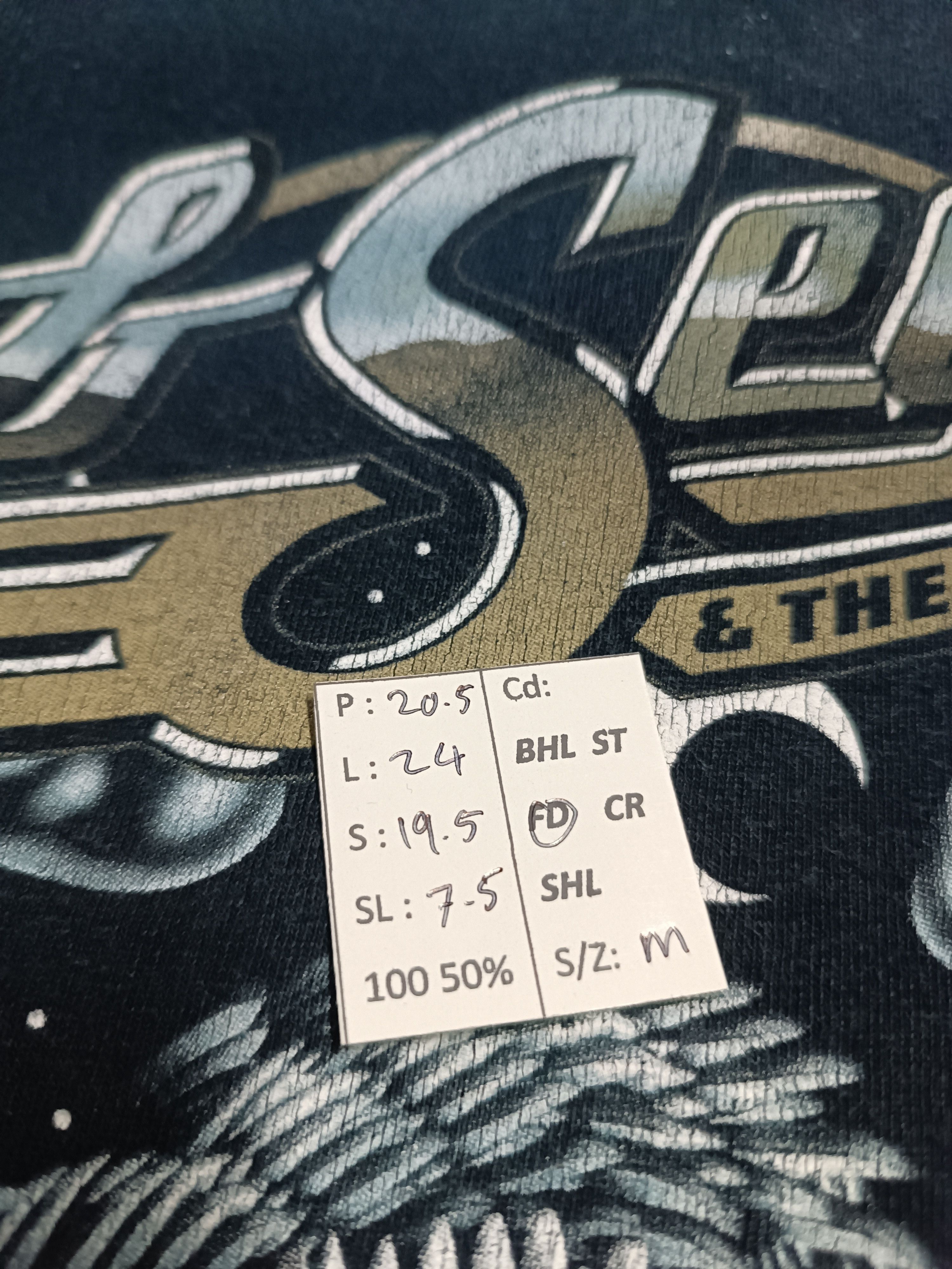 Band Tees VINTAGE '11 BOB SEGER AND THE SILVER BULLET TOUR CROP TEE Size US M / EU 48-50 / 2 - 15 Thumbnail