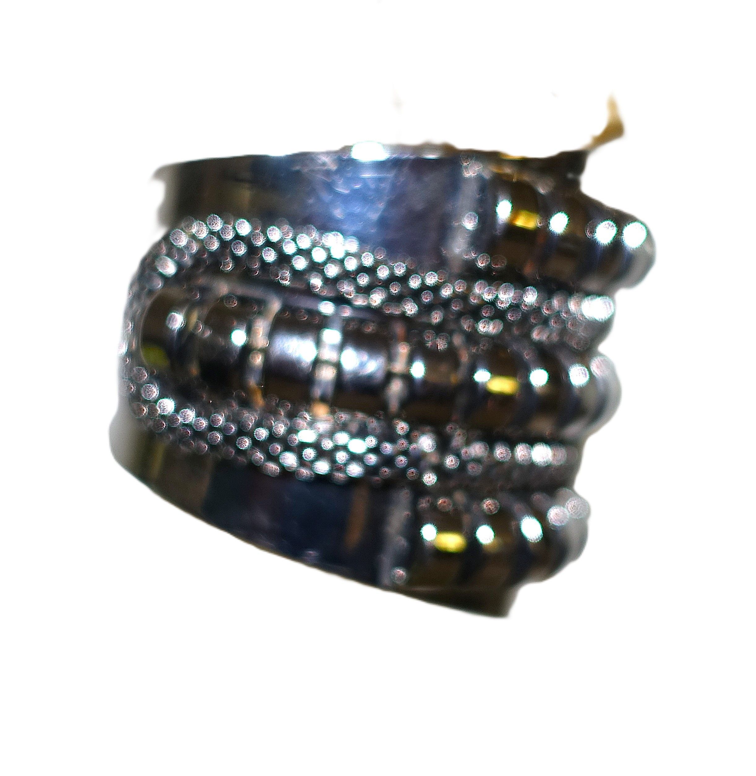 Other Silver tone Bold Cuff Bracelet Size ONE SIZE - 4 Thumbnail