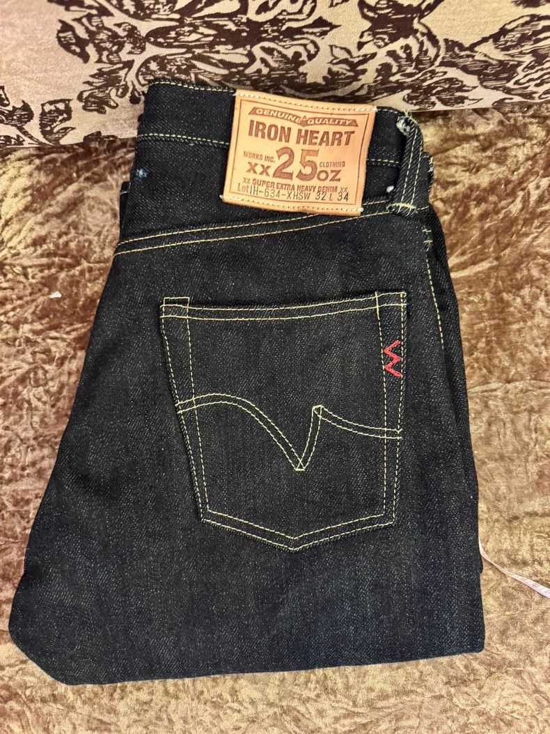 Iron Heart Iron Heart 25oz jeans iron core 634xhs 25oz Size US 30 / EU 46 - 1 Thumbnail