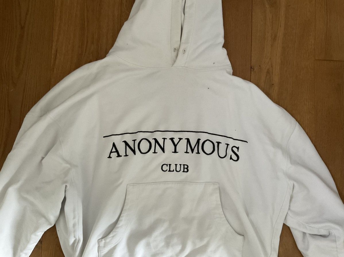 Anonymous Club Anonymous Club Friends&Family Hoodie White Size US L / EU 52-54 / 3 - 2 Thumbnail