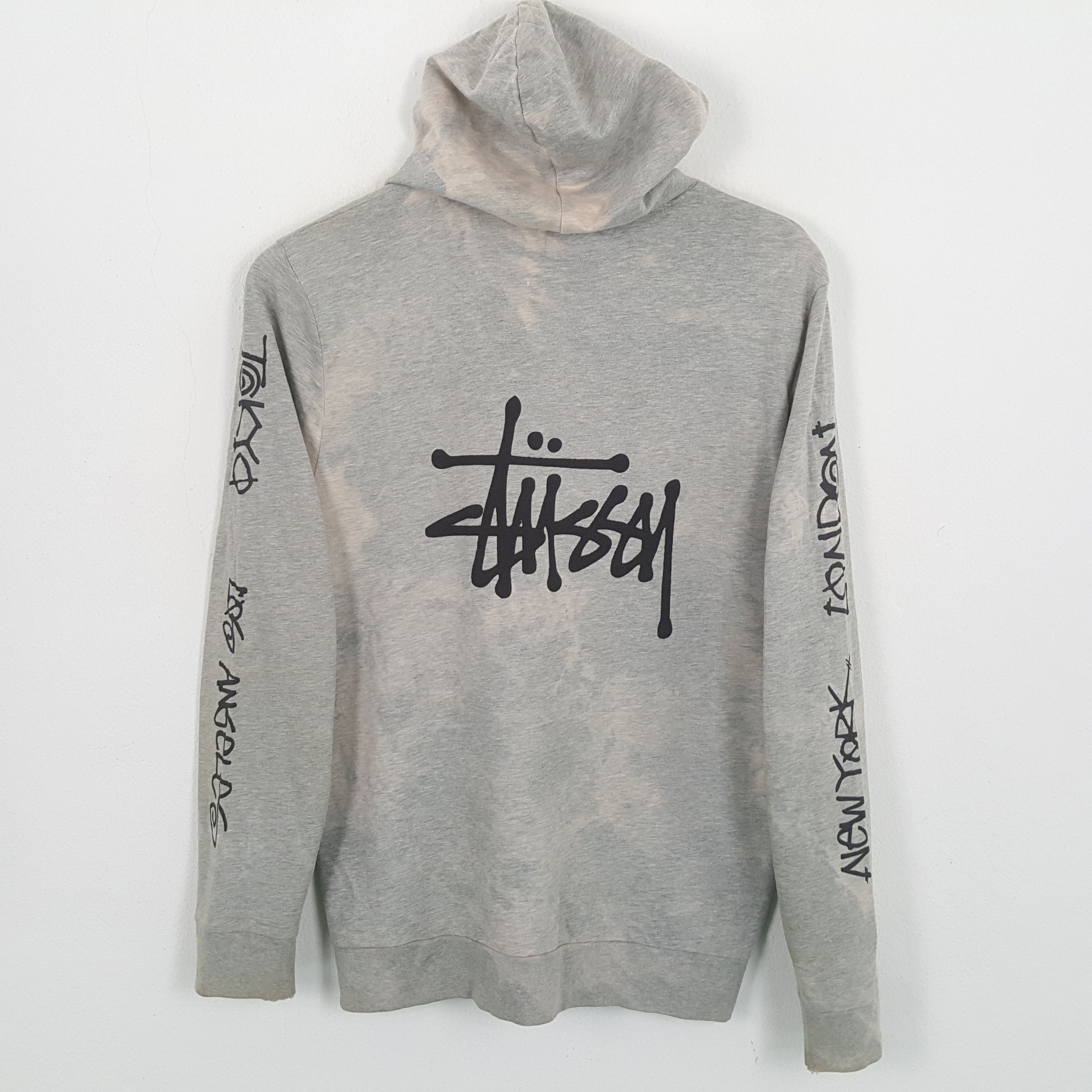Stussy STUSSY Streetwear Style Custom Art Zipper Hoodies Size US M / EU 48-50 / 2 - 1 Thumbnail