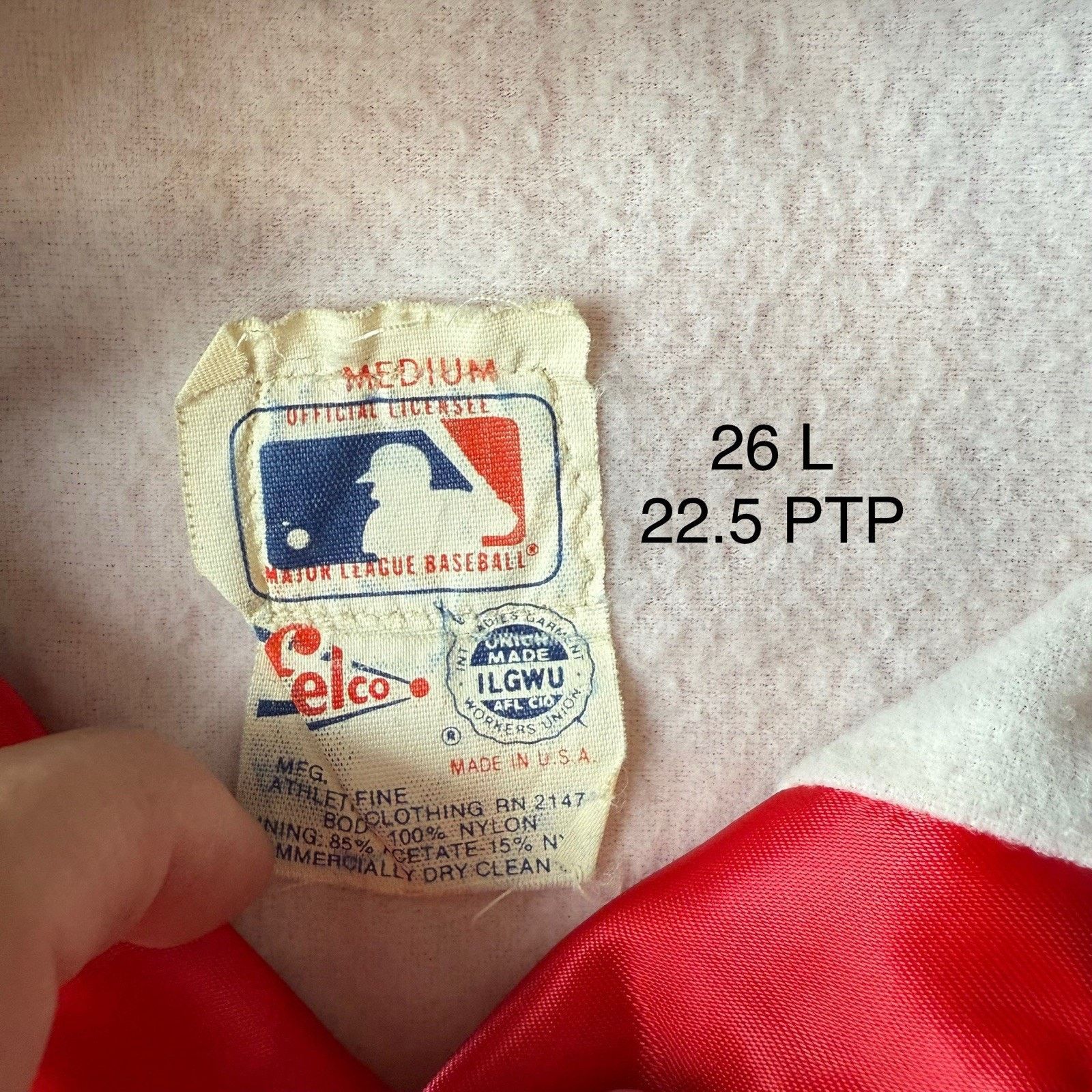 Vintage Vintage St Louis Cardinals Jacket M Red 80s MLB Felco Size US M / EU 48-50 / 2 - 7 Thumbnail