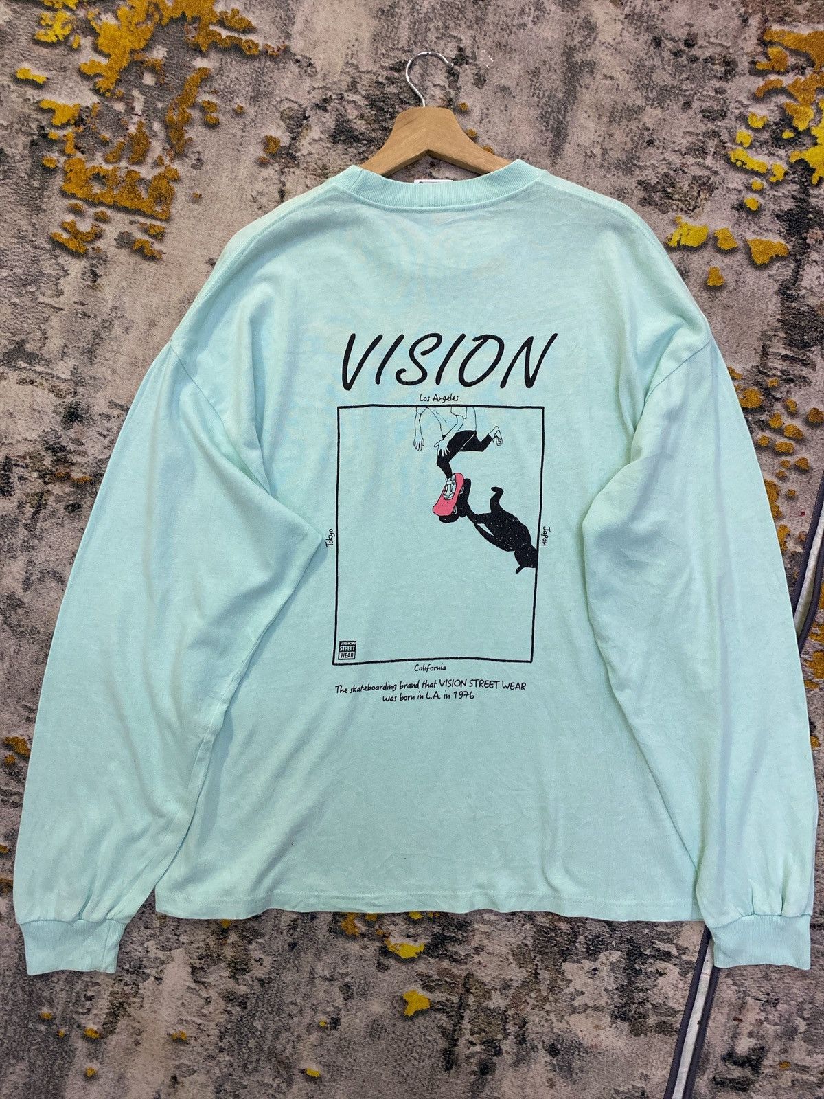 Vision Streetwear Vision Street Wear Skateboarding Oversized Long Sleeve Tee Size US M / EU 48-50 / 2 - 1 Thumbnail