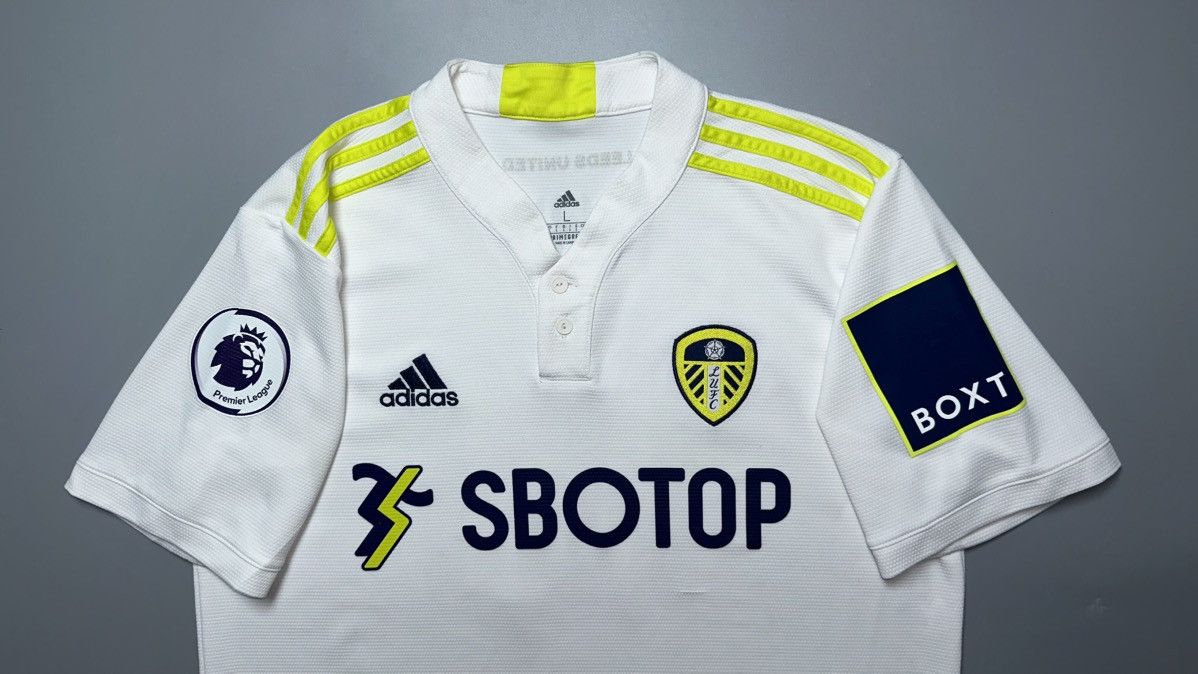 Adidas LEEDS UNITED ADIDAS 2021/2022 FOOTBALL JERSEY #18 RAPHINHA Size US L / EU 52-54 / 3 - 3 Thumbnail