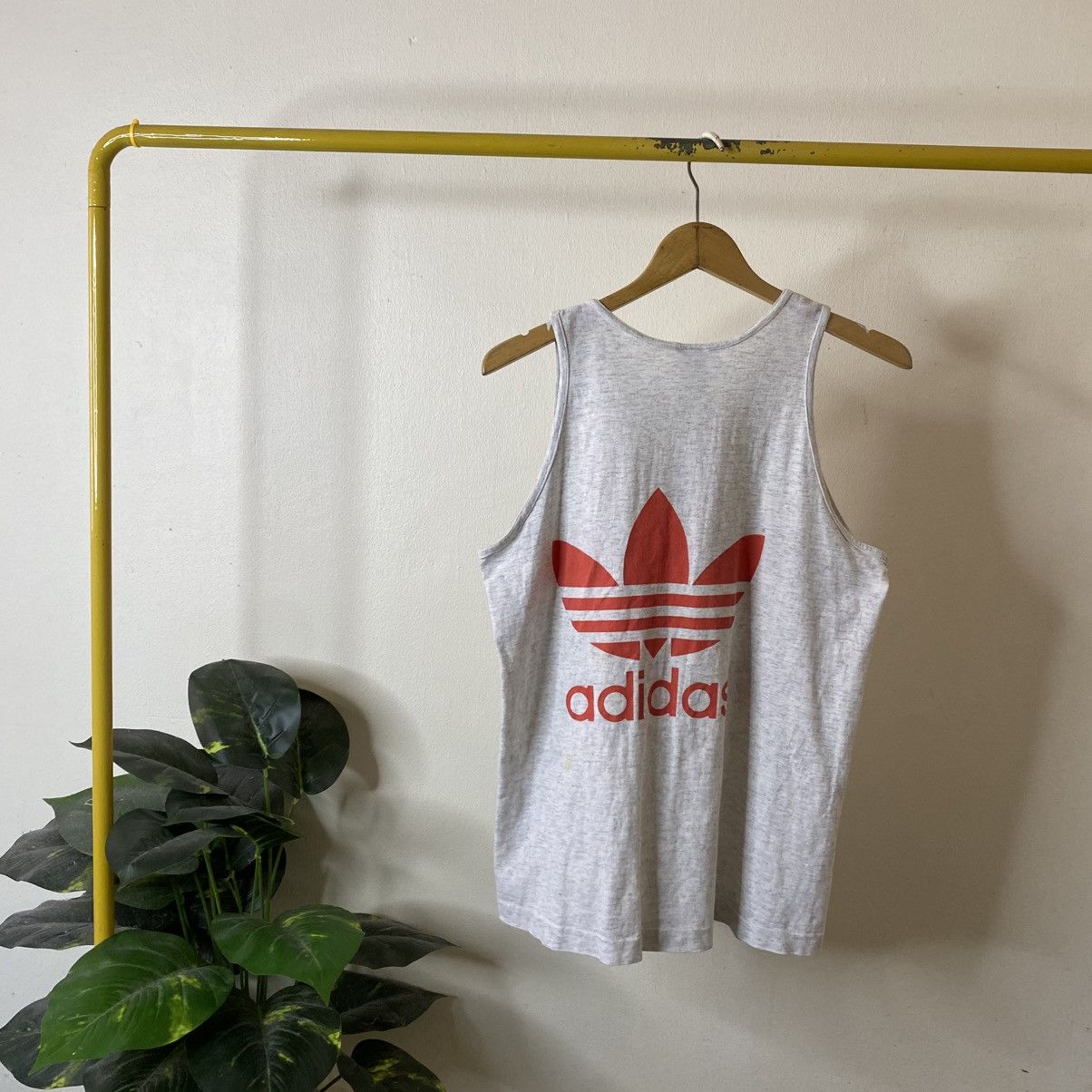 Adidas Vintage 90s Adidas Trefoil Big Logo Double Sided Graphic Size US M / EU 48-50 / 2 - 6 Thumbnail
