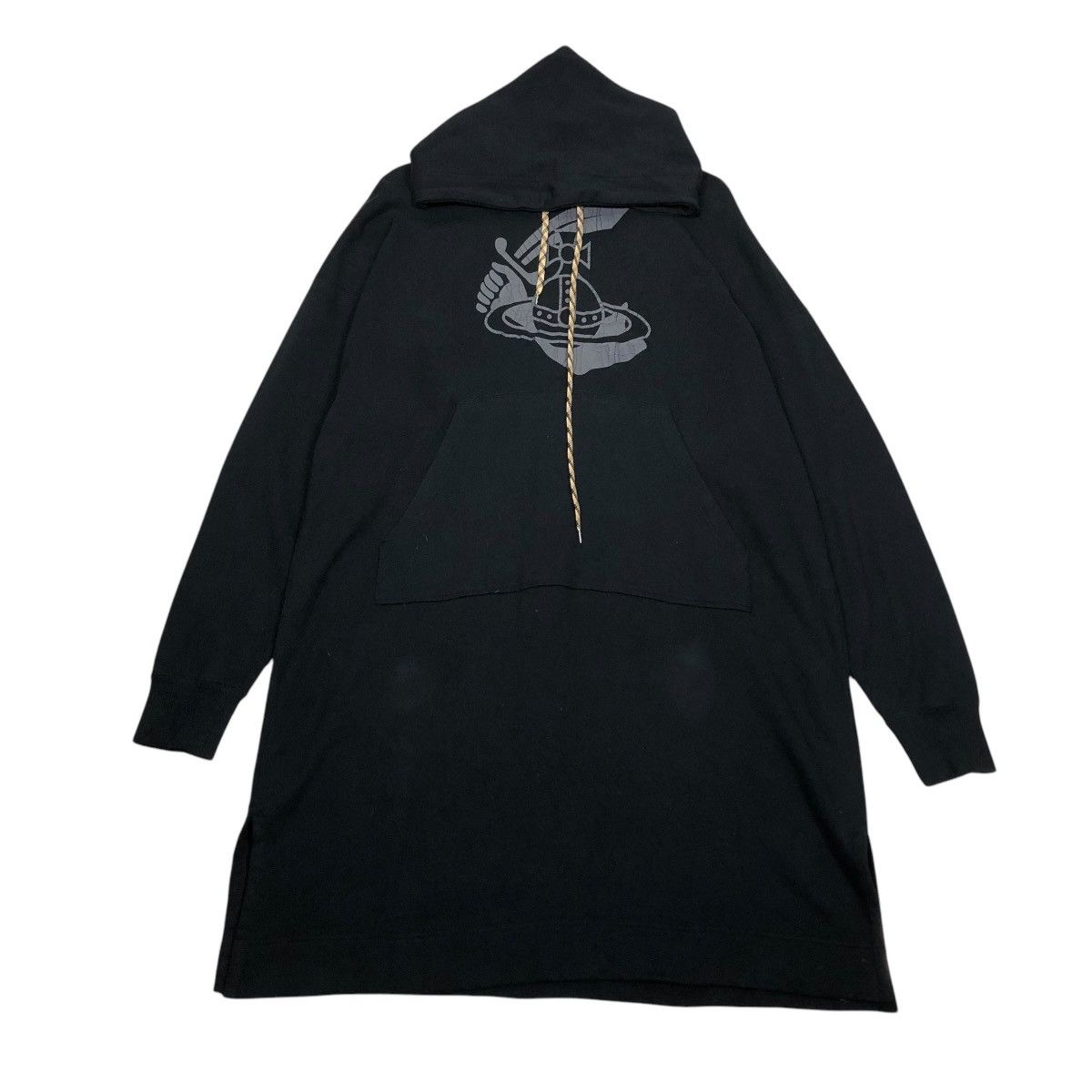 Vivienne Westwood 🔥VINTAGE HOODIE SWEATER VIVIENNE WESTWOOD ANGLOMANIA Size XS / US 0-2 / IT 36-38 - 1 Thumbnail