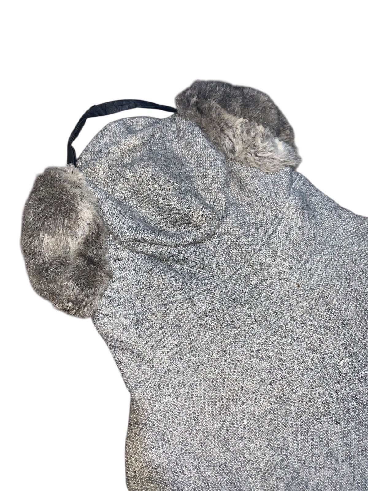 Le Grande Bleu (L.G.B.) Chaolu LAB leather + fur walkman double zip parka hoodie Size M / US 6-8 / IT 42-44 - 9 Thumbnail