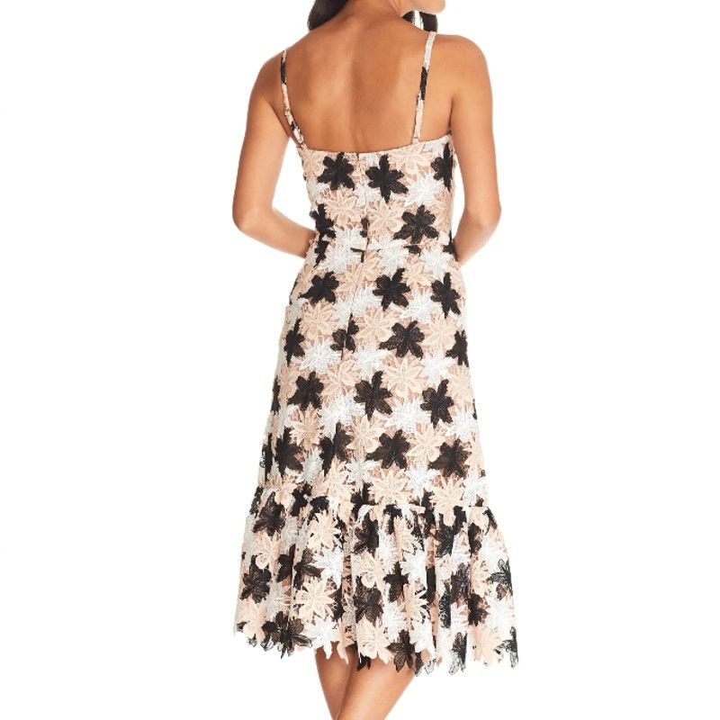 Dress the Population Dress the Population Chantal Floral Lace Party Dress Multi Size XS / US 0-2 / IT 36-38 - 2 Thumbnail