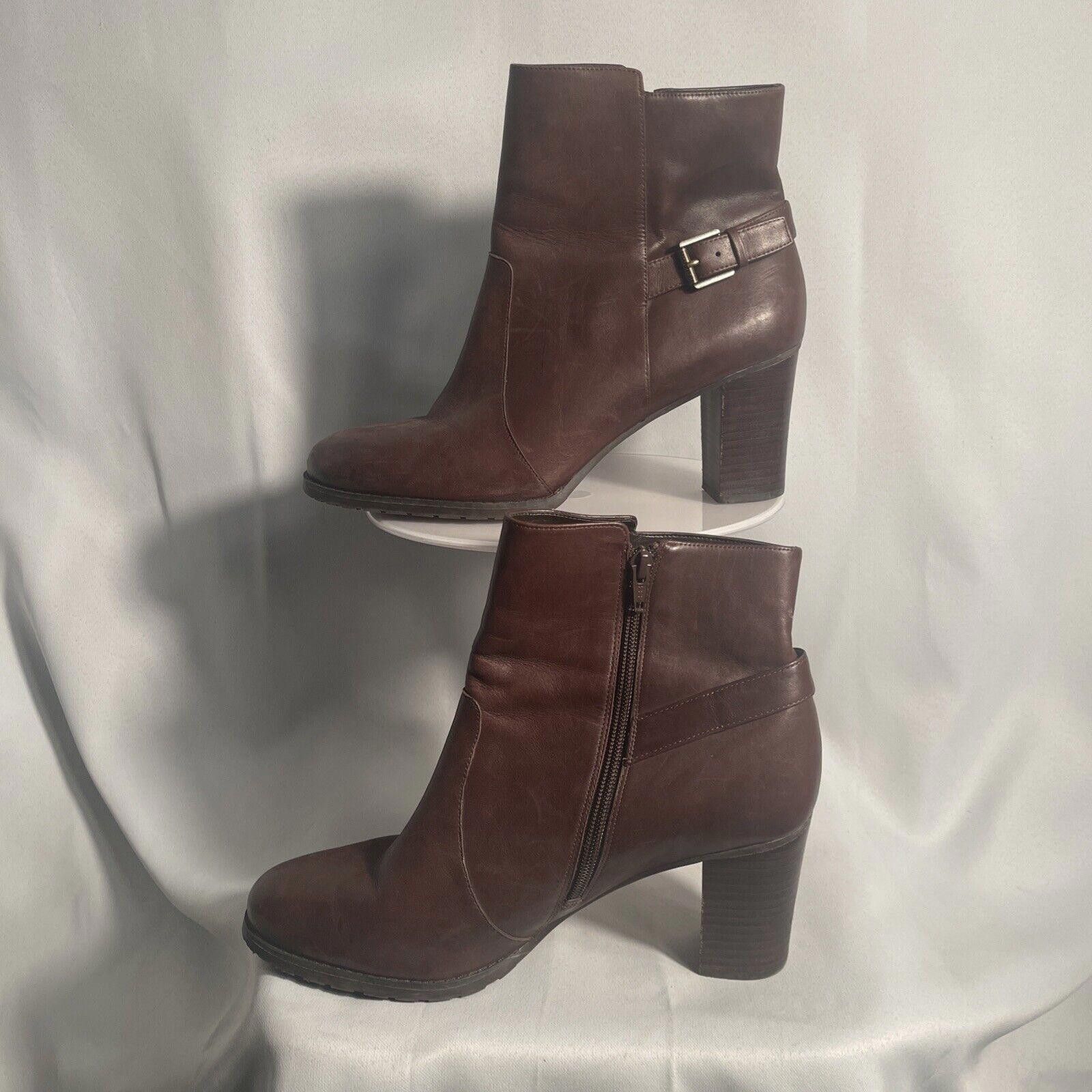 Lauren Ralph Lauren Lauren Ralph Lauren Women's Leather Cabrey Booties Size 11B Size US 11 / IT 41 - 2 Thumbnail