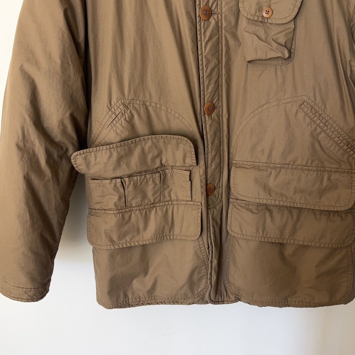 Ralph Lauren Vintage 80s Down Hunting Jacket Insulated Puffer Corduroy Size US M / EU 48-50 / 2 - 7 Thumbnail