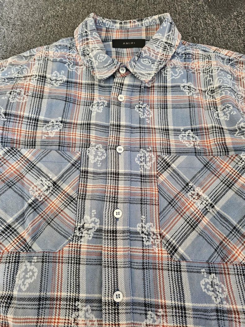 Amiri Amiri Cashew flower shirt Size US XXL / EU 58 / 5 - 2 Thumbnail