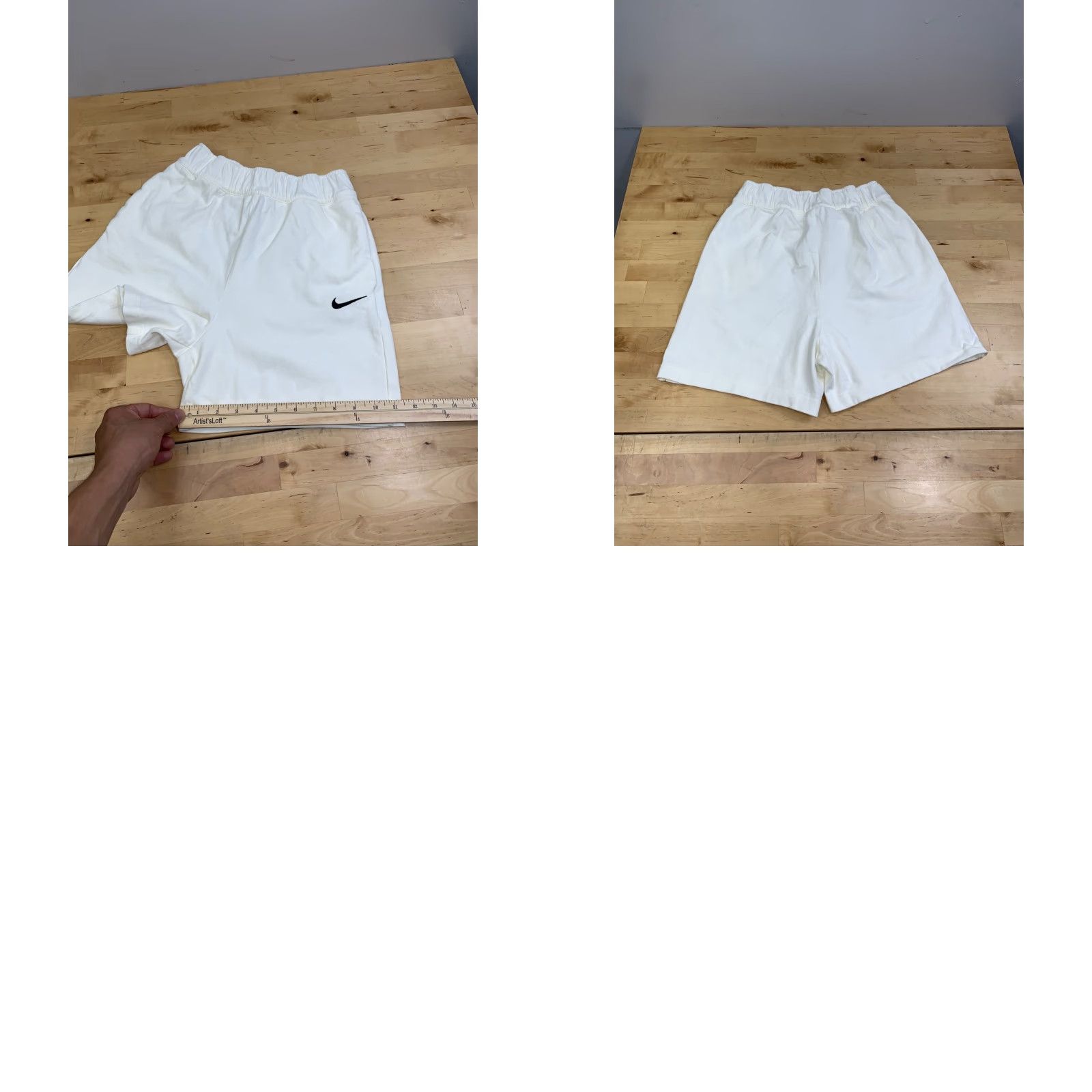 Nike Nike Jersey Shorts Women XS White Athletic Pockets Casual Activewear 13015 Size XS / US 0-2 / IT 36-38 - 8 Thumbnail