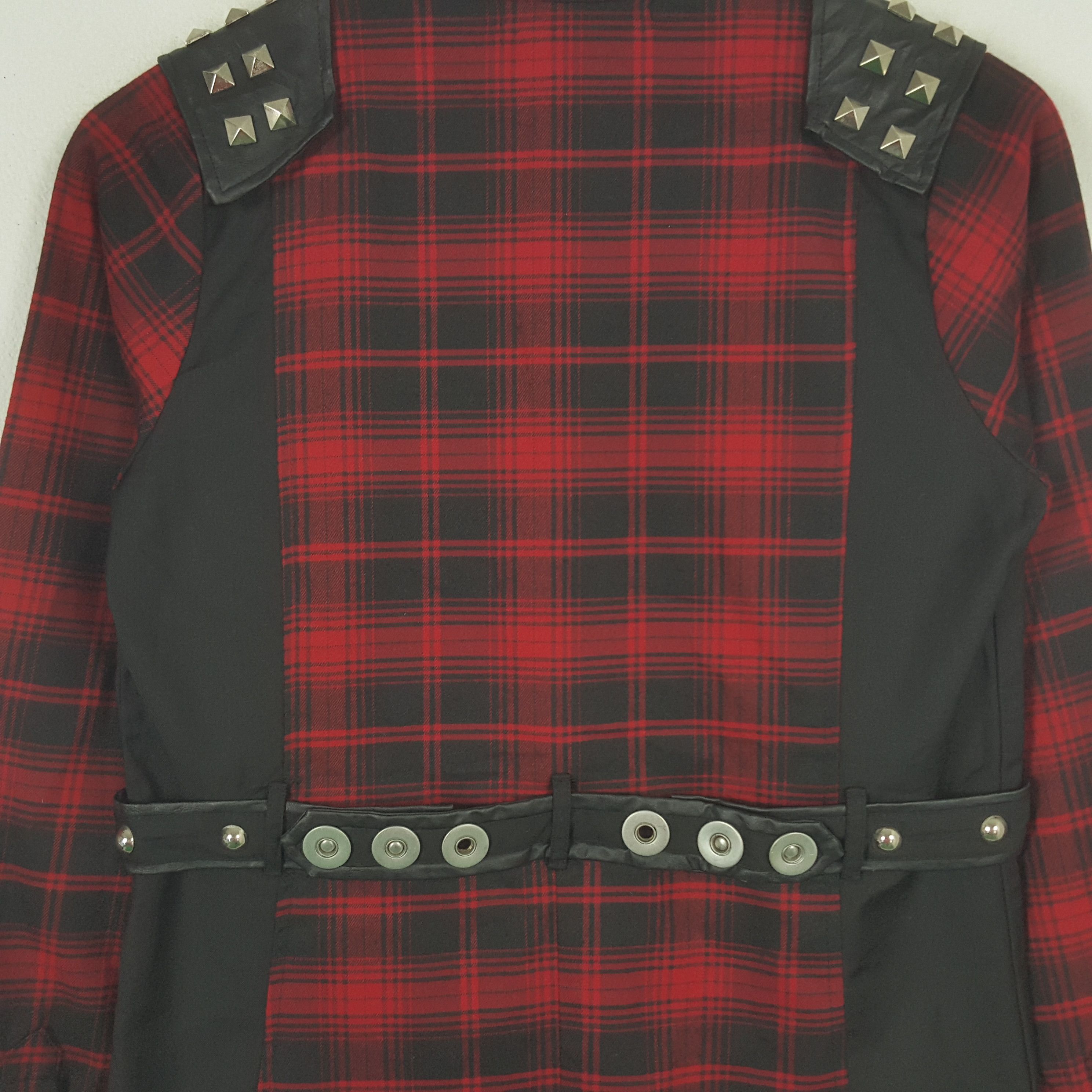 If Six Was Nine × Japanese Brand × Vintage Vintage Sexpot Revenge Punk Style Button Up Jacket C287N26 Size US XS / EU 42 / 0 - 4 Thumbnail