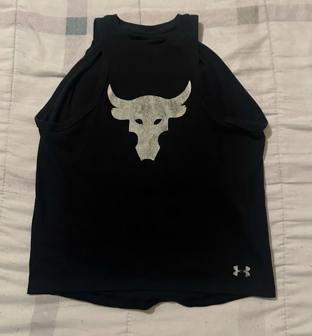 Under Armour Under Armour Project Rock Youth XS Tank Size US XS / EU 42 / 0 - 1 Thumbnail