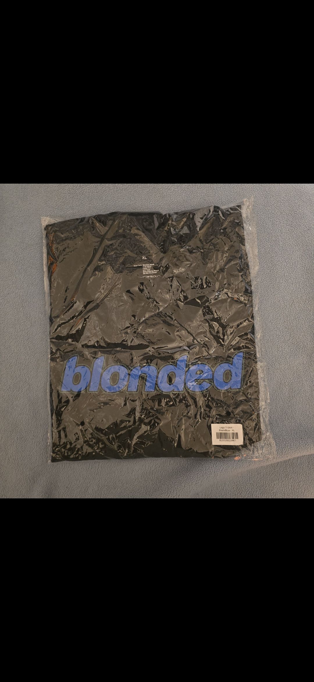Frank Ocean New rare Frank Ocean BLONDED Logo black blue logo shirt xl Size US XL / EU 56 / 4 - 2 Thumbnail