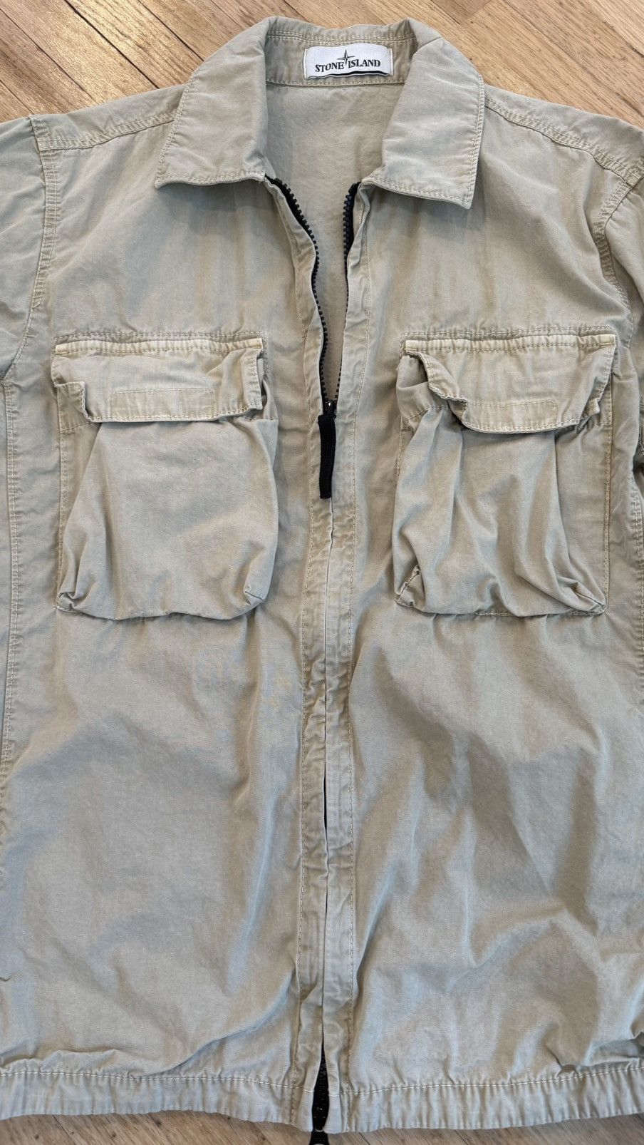 Stone Island Stone Island Beige Overshirt Size US S / EU 44-46 / 1 - 2 Thumbnail