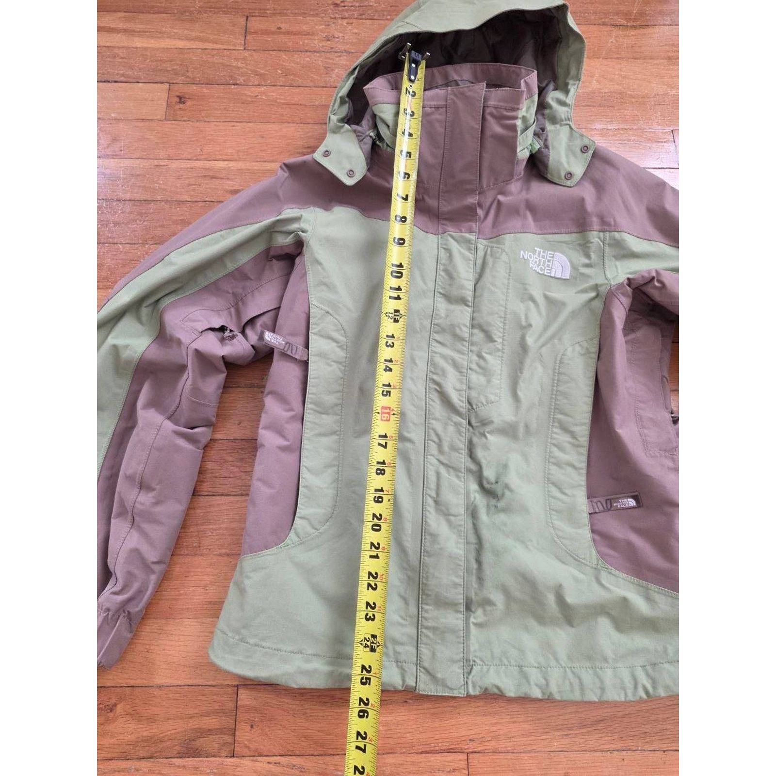 The North Face The North Face Hooded Jacket Coat Green Brown XS A001258 Size XS / US 0-2 / IT 36-38 - 3 Thumbnail