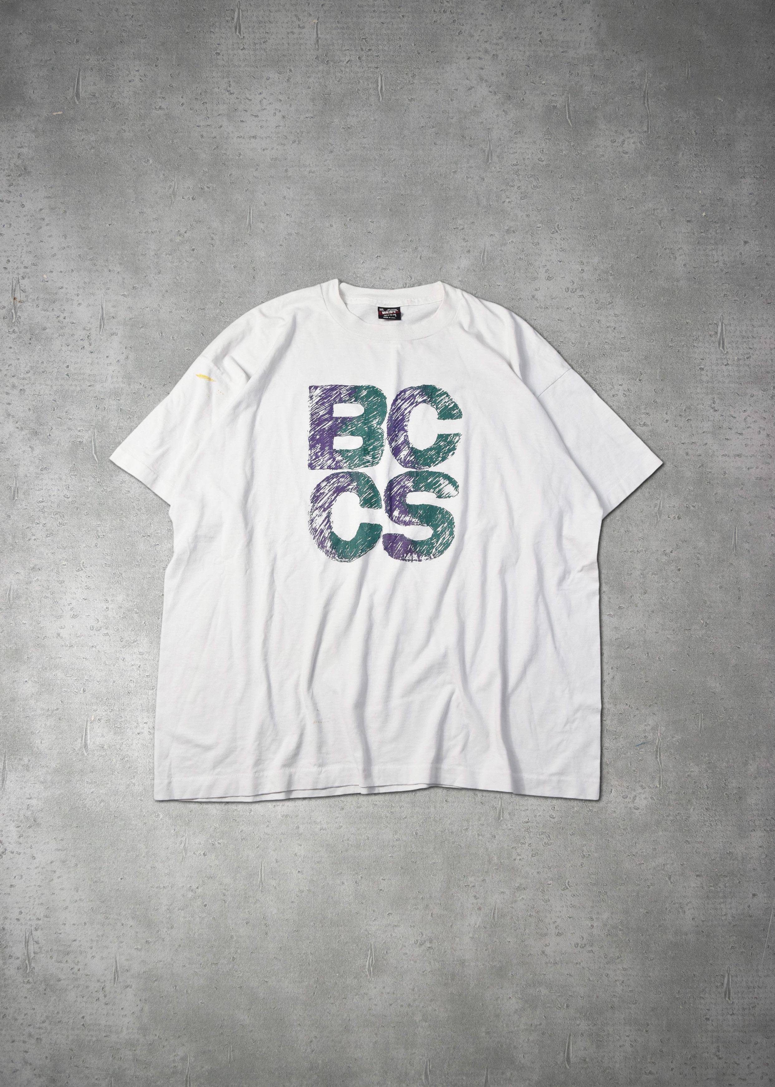 Vintage Vintage wide graphic tee t-shirt 28-1-1 113 Size US XXL / EU 58 / 5 - 1 Thumbnail