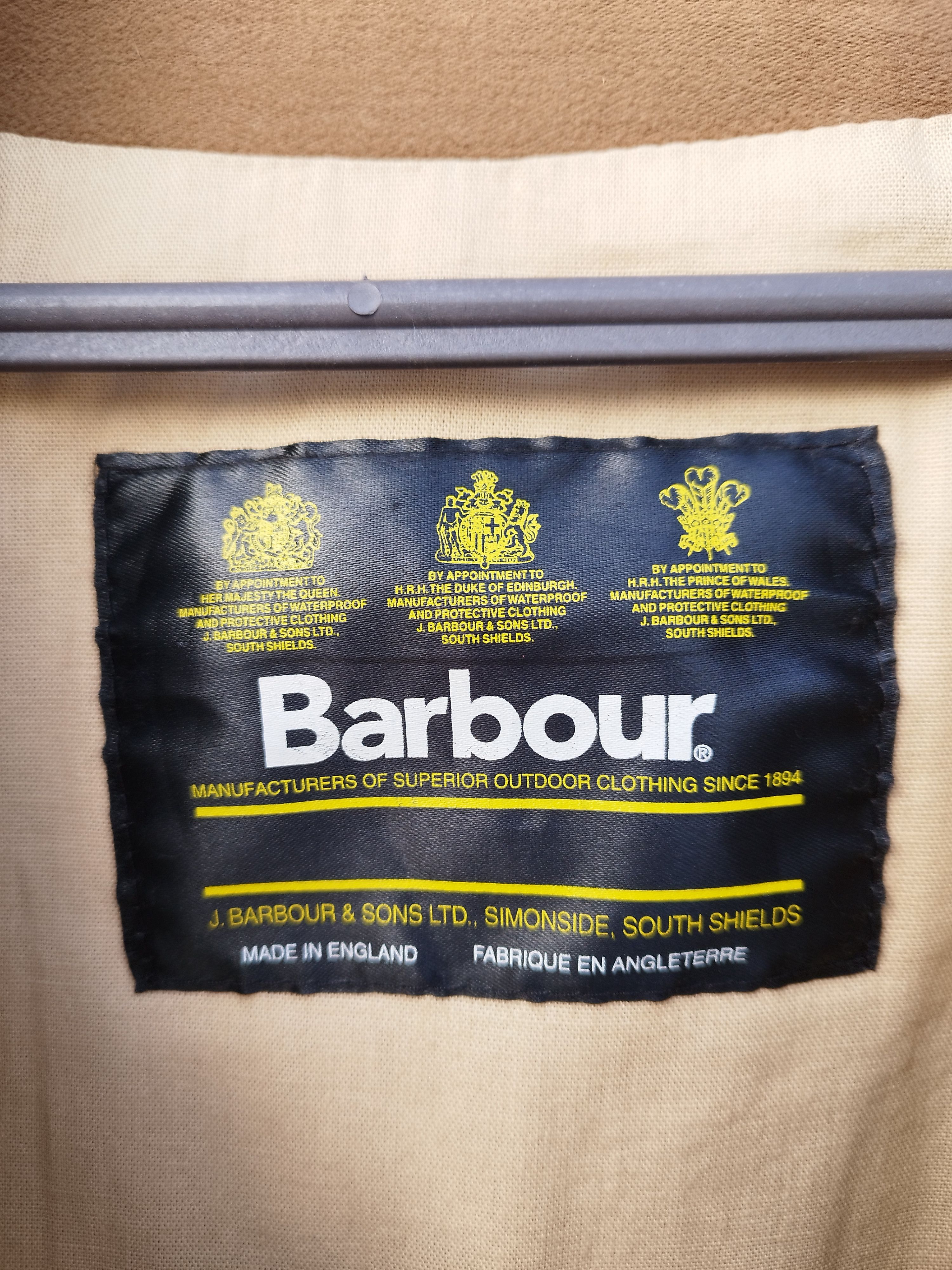 Barbour Barbour A1550 Bushman Waxed Cotton Jacket Brown Size M Size US M / EU 48-50 / 2 - 14 Thumbnail