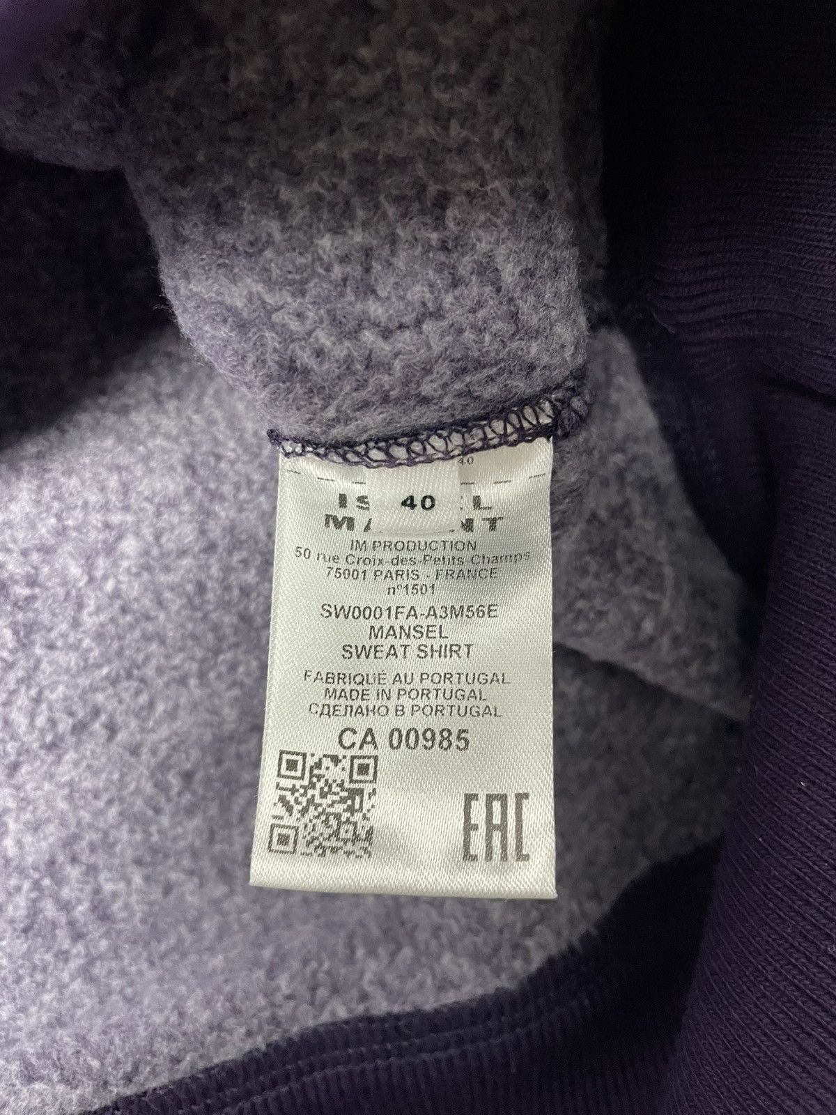Isabel Marant Etoile Isabel Marant Étoile Women’s Purple Hoodie L/40 Gently Used Size L / US 10 / IT 46 - 6 Thumbnail