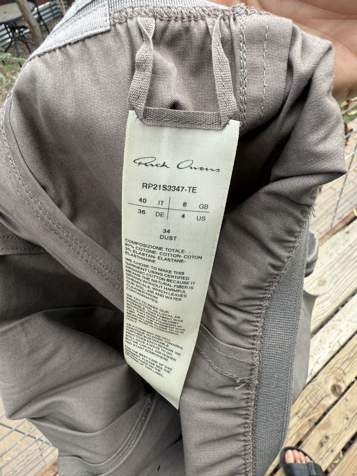 Rick Owens S/S 2021 Rick Owens grey Phlegethon skirt Size 27" / US 4 / IT 40 - 4 Thumbnail