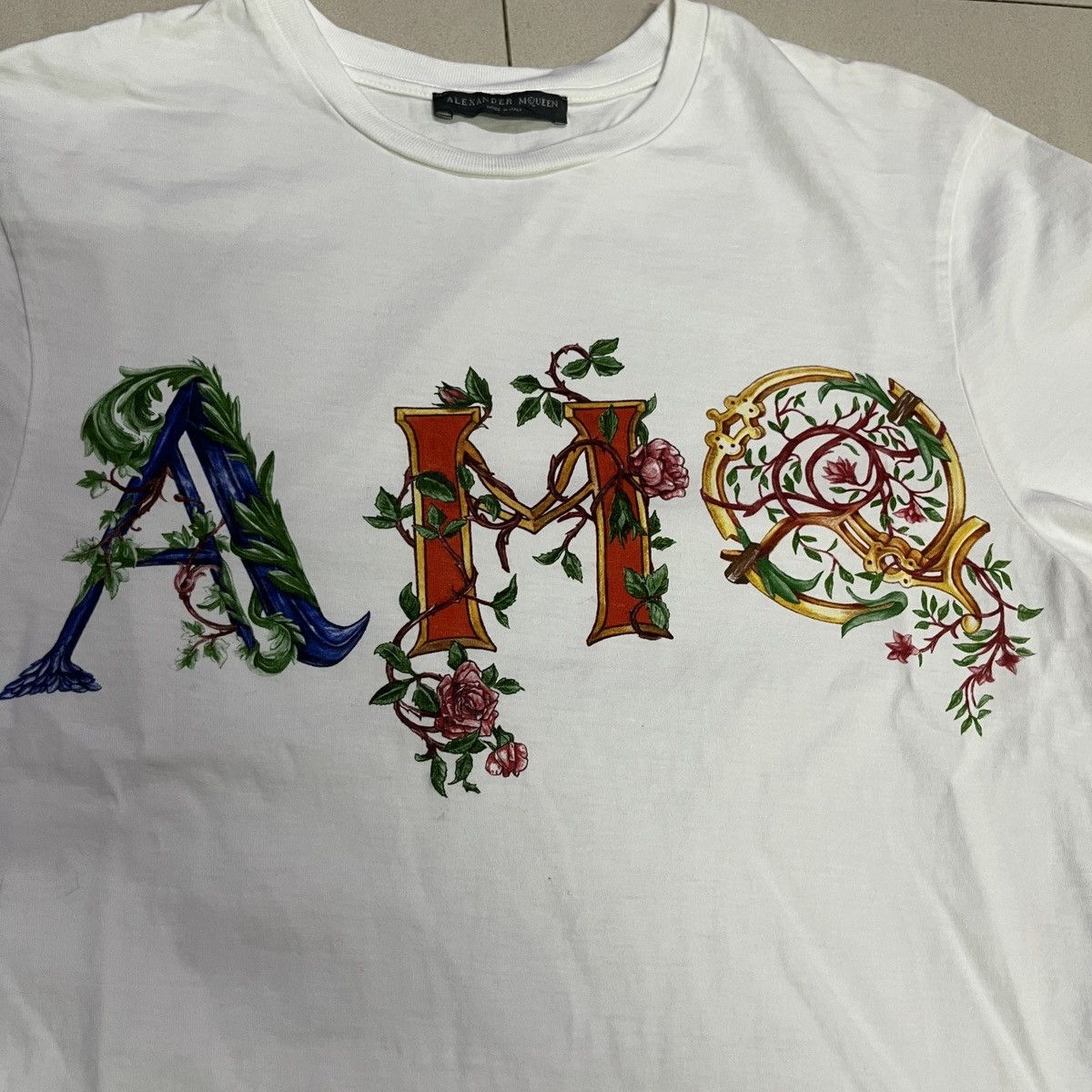 Alexander McQueen Alexander McQueen AMQ T Shirt Size S / US 4 / IT 40 - 2 Thumbnail