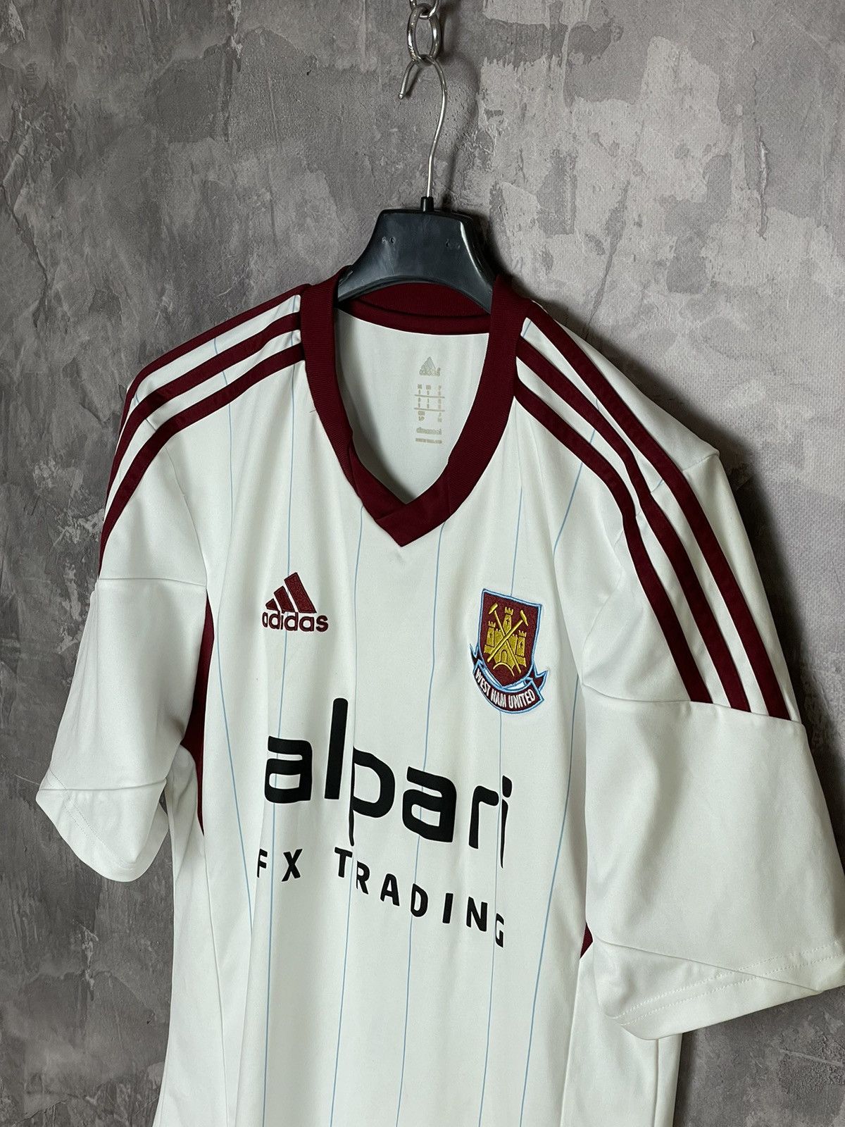 Vintage West Ham United shirt adidas jersey alpari kit Size US S / EU 44-46 / 1 - 7 Thumbnail