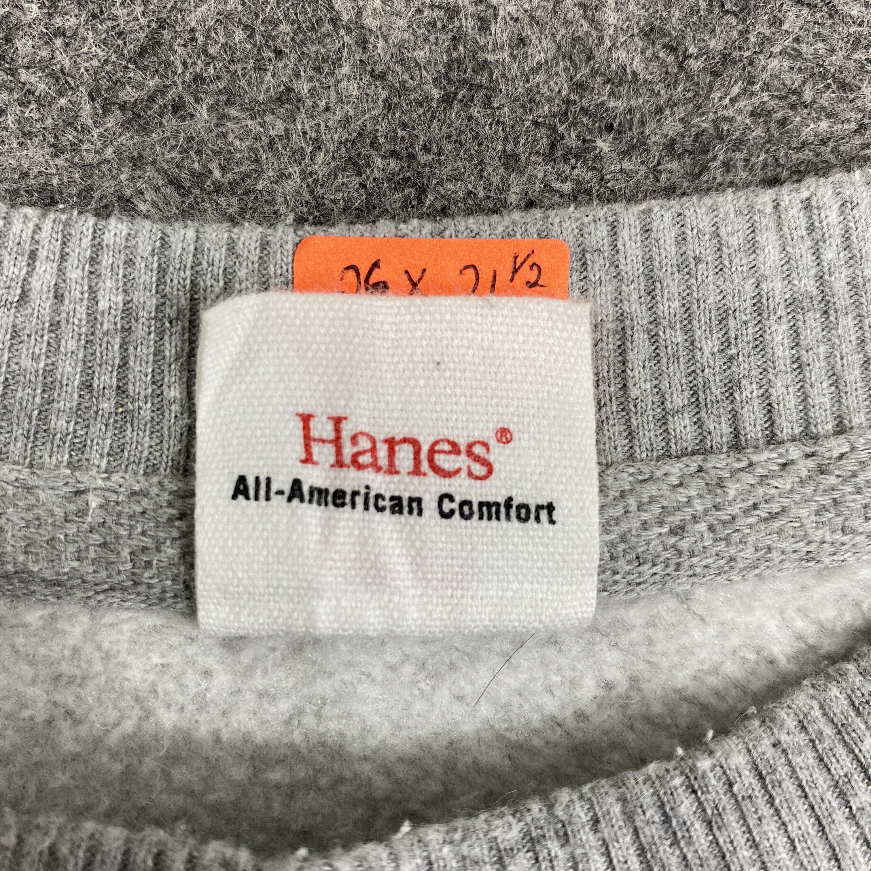 Hanes Vintage Hanes All American Comfort Sweatshirt Boxy-SW039 Size US L / EU 52-54 / 3 - 4 Thumbnail