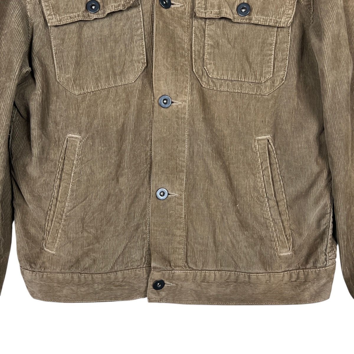 Save Khaki United 🔥 Save Khaki United Corduroy Trucker Jacket Made In Usa Size US S / EU 44-46 / 1 - 3 Thumbnail