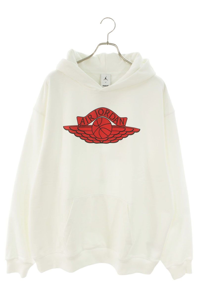 NIKE AIR JORDAN × SAINT MICHAEL - HOODIE Saint Michael SAINT MICHAEL 26SS x JORDAN Wing Logo Hoodie Size L