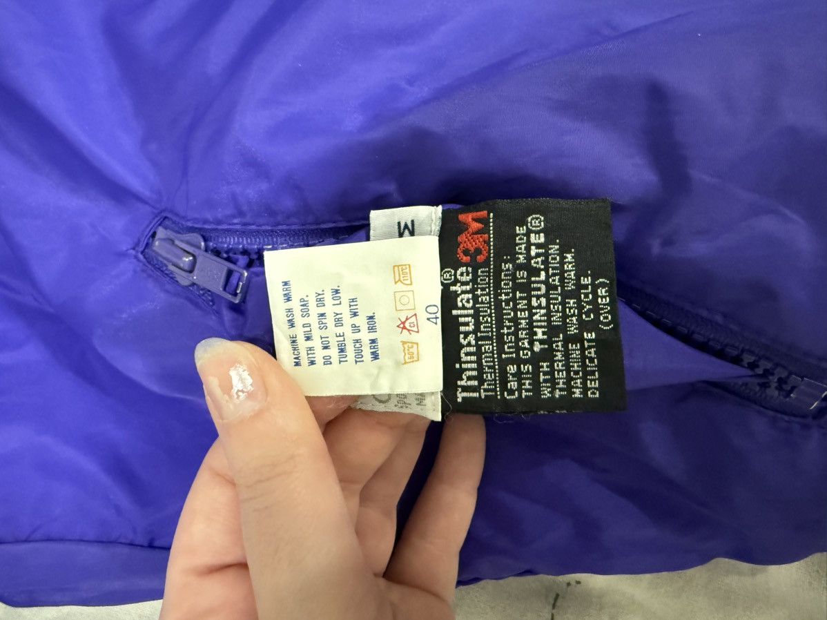 Columbia Vintage Columbia 90s Reversible Bomber Jacket Purple/Teal M Size M / US 6-8 / IT 42-44 - 12 Thumbnail