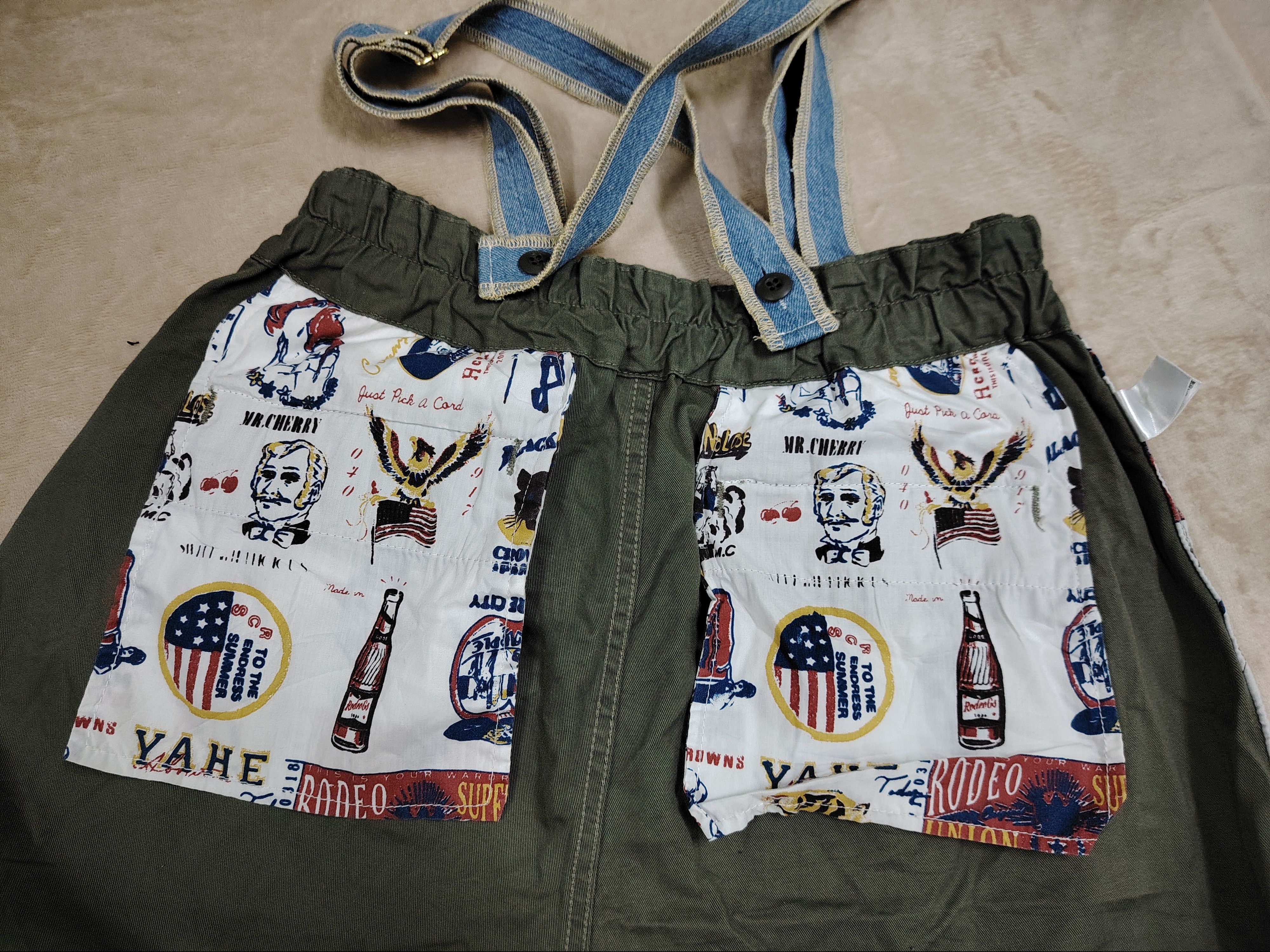 Japanese Brand NWT!! Rodeo Crowns Japan Super Baggy Parachute Ski Pants Size US 30 / EU 46 - 7 Thumbnail