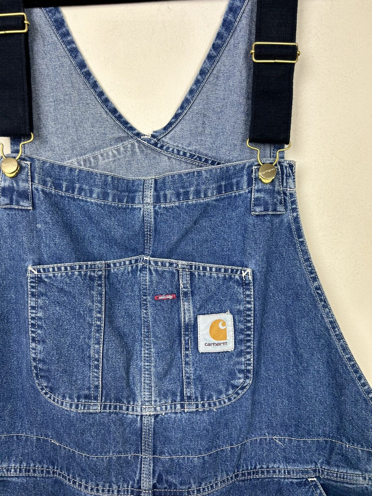 Carhartt × Carhartt Wip Carhartt Overall Bib Size US 38 / EU 54 - 4 Thumbnail