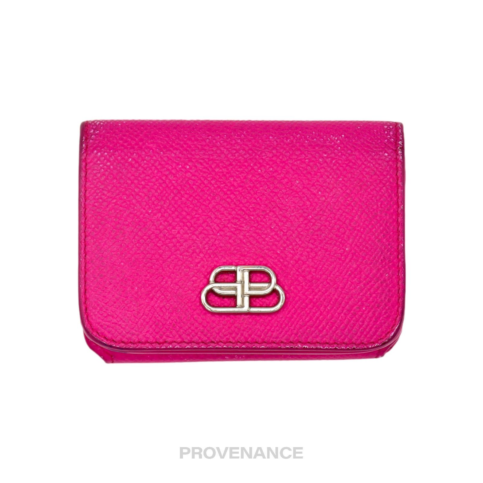 Balenciaga 🔴 Balenciaga BB Trifold Wallet - Pink Size ONE SIZE - 2 Thumbnail